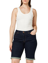 Load image into Gallery viewer, Dickies Women's Perfect Shape Denim Bermuda Shorts, Stonewashed Indigo Blue, 10
