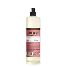 Load image into Gallery viewer, Mrs. Meyer's Clean Day Dishwashing Liquid Dish Soap, Cruelty Free Formula, Rosemary Scent, 16 oz - Pack of 6
