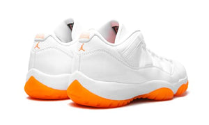 Nike Women's Air Jordan 11 Low WMNS Bright Citrus, White/Bright Citrus, 7.5W