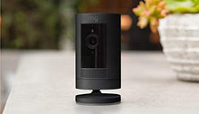 Load image into Gallery viewer, Ring Stick Up Cam Battery HD security camera with custom privacy controls, Simple setup, Works with Alexa - Black
