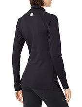 Load image into Gallery viewer, Under Armour Women's Authentics Mock Neck T-Shirt , Black (001)/White, XX-Large
