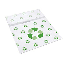 Load image into Gallery viewer, Clean Cubes 13 Gallon Disposable Sanitary Trash Cans &amp; Recycling Bins, 6 Pack (Recycle)
