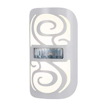 Load image into Gallery viewer, GE LED Motion Sensor Night Light, Motion-Boost, Plug-in, Dusk-to-Dawn, Energy Efficient, UL-Certified, Ideal Nightlight for Bedroom, Bathroom, Kitchen, Hallway, 58561, White Swirl, 1 Pack
