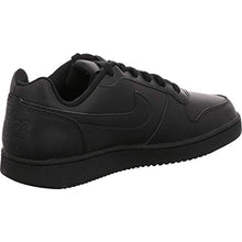 Load image into Gallery viewer, Nike Men's Ebernon Low Basketball Shoe, Black/Black, 10 Regular US
