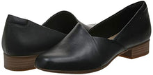 Load image into Gallery viewer, Clarks womens Juliet Palm Loafer, Black Leather, 8.5 US
