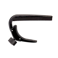 Load image into Gallery viewer, D'Addario Guitar Capo for Acoustic and Electric Guitar - Pro Capo - Adjustable Tension - Guitar Accessories - Works for 6 String and 12 String Guitars - Classical Guitar - Black
