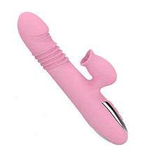 Load image into Gallery viewer, Telescopic Toys Thrusting Viberate Sexy Waterproof Sucking Massage Rocking Adults Adult Toys Whisper Quiet Heatng 360°Rotating G Spotter Toys Perfect Travel

