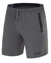 Load image into Gallery viewer, TCA Men's Elite Tech Lightweight Running or Gym Training Shorts with Zip Pockets - Asphalt, Medium
