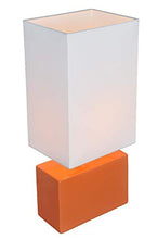 Load image into Gallery viewer, Lite Source LS-22378ORN Kara Ceramic Table Lamp, Orange
