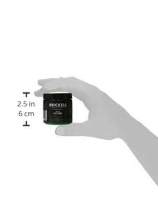 Brickell Men's Renewing Face Scrub for Men, Natural and Organic Deep Exfoliating Facial Scrub Formulated with Jojoba Beads, Coffee Extract and Pumice, 4 Ounce, Scented