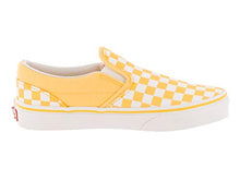 Load image into Gallery viewer, Vans Kids K Clasic Slip ON Checkerboard Aspen Gold White Size 2
