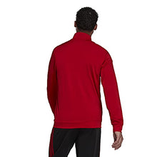 Load image into Gallery viewer, adidas Men's Essentials Warm-Up 3-Stripes Track Top, Scarlet/Black, XX-Large
