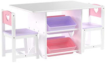 Load image into Gallery viewer, Kidkraft Heart Table and Chair Set
