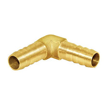Load image into Gallery viewer, Joywayus 5Pcs 1/2" 12mm Hose ID/Hose Barb 90 Degree L Right Angle Elbow Union Brass Fitting Water/Fuel/Air

