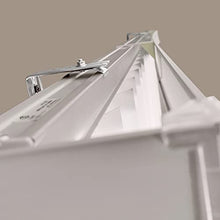 Load image into Gallery viewer, Calyx Interiors White Vinyl Vertical Blind 78 in. W x 84 in. L with 3.5 in. Slats, 04VS2780840
