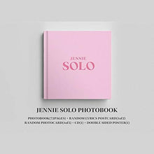 Load image into Gallery viewer, BLACKPINK JENNIE Album [SOLO] CD + Photobook + Lyrics Postcard + Photocard / K-POP Sealed
