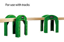 Load image into Gallery viewer, BRIO World - 33253 Stacking Track Supports | 2 Piece Toy Train Accessory for Kids Age 3 and Up , Green
