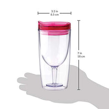 Load image into Gallery viewer, Cupture Insulated Wine Tumbler Cup With Drink-Through Lid - 10 oz, 8 Pack
