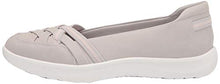 Load image into Gallery viewer, Clarks womens Adella Poppy Sneaker, Light Grey Textile, 8 US
