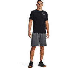 Load image into Gallery viewer, Under Armour Men's Raid 2.0 Workout Gym Shorts , Pitch Gray (012)/Black , X-Small
