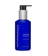 Load image into Gallery viewer, Naturopathica Aloe Cleansing Gel - Gentle Facial Cleanser w/ Aloe Vera, Lavender &amp; Coconut Oil - Vegan, Made in USA, 5 oz. (150 ml)

