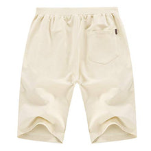 Load image into Gallery viewer, YTD Men's Shorts Casual Classic Fit Drawstring Summer Beach Shorts with Elastic Waist and Pockets S Army Green

