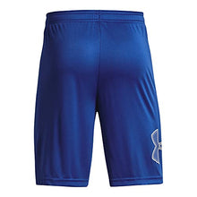 Load image into Gallery viewer, Under Armour mens Tech Graphic Shorts , Royal (402)/Khaki Gray , 3X-Large
