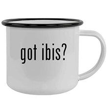Load image into Gallery viewer, got ibis? - Sturdy 12oz Stainless Steel Camping Mug, Black
