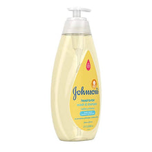 Load image into Gallery viewer, Johnson&#39;s Head-to-Toe Gentle Tear-Free Baby &amp; Newborn Wash &amp; Shampoo, Sulfate-, Paraben- Phthalate- &amp; Dye-Free, Hypoallergenic Wash for Sensitive Skin &amp; Hair, 27.1 fl. Oz
