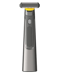 MicroTouch SOLO Titanium, Rechargeable Beard & Body Razor that Trims, Edges, Shaves, and Grooms
