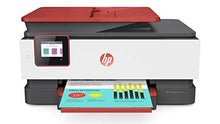 Load image into Gallery viewer, HP OfficeJet Pro 8035 All-in-One Wireless Printer - Includes 8 Months of Ink, HP Instant Ink, Works with Alexa - Coral (4KJ65A)
