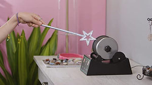 Advanced Professional Rock Tumbler Kit - with Digital 9-Day Polishing Timer & 3 Speed Settings - Turn Rough Rocks into Beautiful Gems : Great Science & STEM Gift for Kids All Ages : Geology Toy