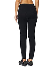 Load image into Gallery viewer, BALEAF Women's Padded Bike Pants Leggings Cycling Tights Padding Leg Zipper Biking Bicycle Biker Riding Winter Gear  Black Size S
