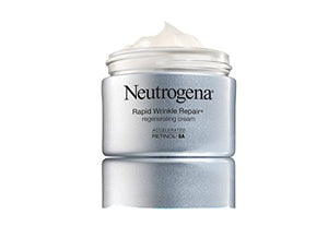 Neutrogena Rapid Wrinkle Repair Retinol Regenerating Anti-Aging Face Cream & Hyaluronic Acid; Anti-Wrinkle Retinol Moisturizer & Neck Cream, with Hyaluronic Acid & Retinol, 1.7 oz