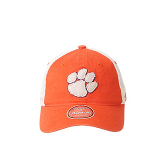 Zephyr NCAA Clemson Tigers Womens Adjustable University Hat Icon Team Color, Clemson Tigers Orange, Adjustable