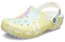 Load image into Gallery viewer, Crocs Men's and Women's Classic Tie Dye Clog, Pastel Tie Dye, 9 US

