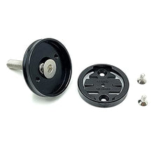 Load image into Gallery viewer, BSSOK Bike Computer Stem Top Cap Mount for Garmin Edge 1000,820,810,800,520,510,500,200 GPS Bike Computers(Red-Black)
