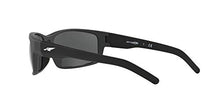 Load image into Gallery viewer, ARNETTE AN4202 Fastball Rectangular Sunglasses, Fuzzy Grey/Grey, 62 mm
