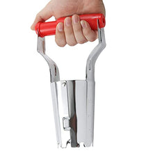 Load image into Gallery viewer, FLORA GUARD Bulb Planter with Depth Mark- Ideal Bulb Transplanter for Planting and FLORA GUARD 3 Piece Aluminum Garden Tool Set - Trowel, Cultivator, Pruning Shear, Gift Set for Gardenin
