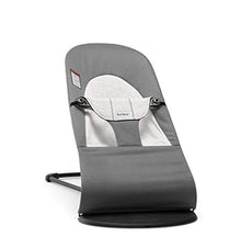 Load image into Gallery viewer, BabyBjörn Bouncer Balance Soft, Cotton/Jersey, Dark Gray/Gray (005084US)
