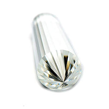 Load image into Gallery viewer, DingSheng Natural Clear Quartz 12 Sided Or 24 Sided Phantom Crystal Wand Point Vogel Wand Inspired Spiritual Reiki Healing and Free Pouch (2.7inches 24 Sided Quartz Wand)

