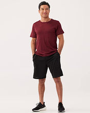 Load image into Gallery viewer, Mens Quick Dry Fit Dri-Fit Active Wear Athletic Performance Basketball 9 Inch Inseam Wrestling Sweat Tennis Soccer Running Essentials Gym Shorts Hombre Stretch Casual Workout Tech Shorts- Set 12, M
