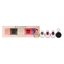Load image into Gallery viewer, Bvlgari For Women 5 Piece Gift Collection 5 X 5 Ml Mini (Rose Goldea/Goldea/Pink Sapphire/Amethyste/Crystalline)
