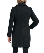 Load image into Gallery viewer, LAUNDRY BY SHELLI SEGAL Women's Faux Wool Coat with Notch Collar, Carbon, Medium
