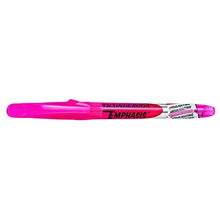 Load image into Gallery viewer, TICONDEROGA Emphasis Fluorescent Highlighters, Pocket Style with Clip, Chisel Tip, Pink, 12-Pack (48003)

