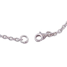 Load image into Gallery viewer, NOVICA Sodalite .925 Sterling Silver Pendant Necklace, 17.25" 'Blue Mountain Chakana'
