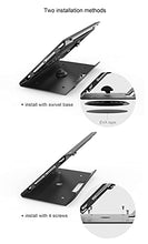 Load image into Gallery viewer, Beelta Tablet Kiosk POS Stand for 10.2 inch iPad 7 8 9 Generation, 360 Swivel Base, Anti Theft iPad Retail Stand, Metal, Black, BSC102BT
