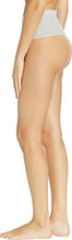 Load image into Gallery viewer, Yummie Women's Cotton Seamless Shapewear Thong, Heather Grey, S/M
