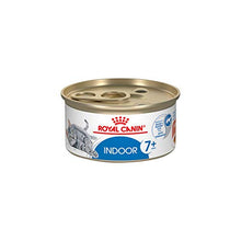 Load image into Gallery viewer, Royal Canin® Feline Health Nutrition™ Indoor 7+ Morsels in Gravy Canned Cat Food, 3 oz (Pack of 24)
