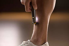 Load image into Gallery viewer, MicroTouch SOLO Titanium, Rechargeable Beard &amp; Body Razor that Trims, Edges, Shaves, and Grooms
